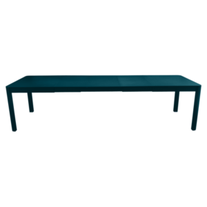 Ribambelle XL Tisch 299x100 3 Einlegeplatten Acapulcoblau