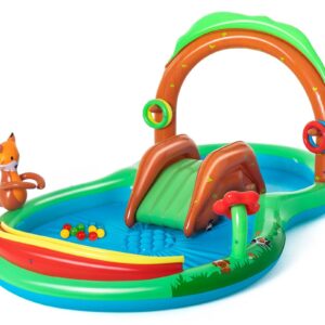 Bestway Planschbecken "Wasser-Spielplatz Friendly Woods Play Center"