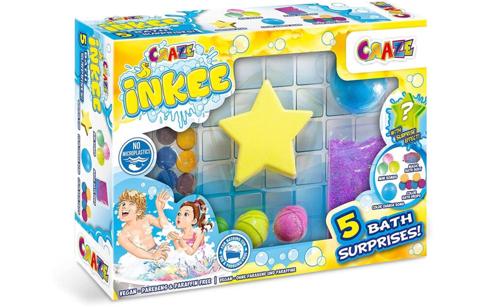 CRAZE Badespielzeug "Inkee Set mit 5 Badeüberraschungen 1 Stück"