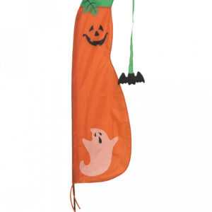 Kürbis Halloween Fahne 150cm kaufen