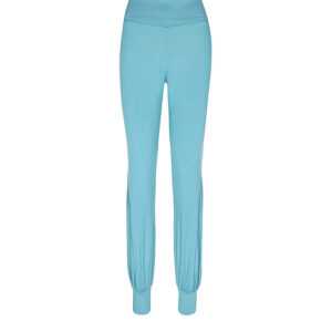 LOUNGE CHERIE Damen Yogahose Conny petrol | 34