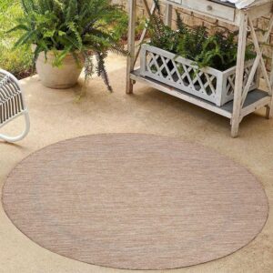 Outdoorteppich, Homtex, 60 x 100 cm, Waschbarer In & Outdoor Teppich Wetterfest Balkon Wasserfest Terasse