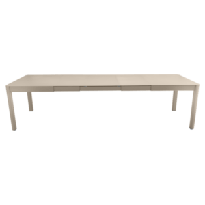 Ribambelle XL Tisch 299x100 3 Einlegeplatten Muskat