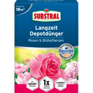 SUBSTRAL® Langzeit-Dünger für Rosen & Blühpflanzen