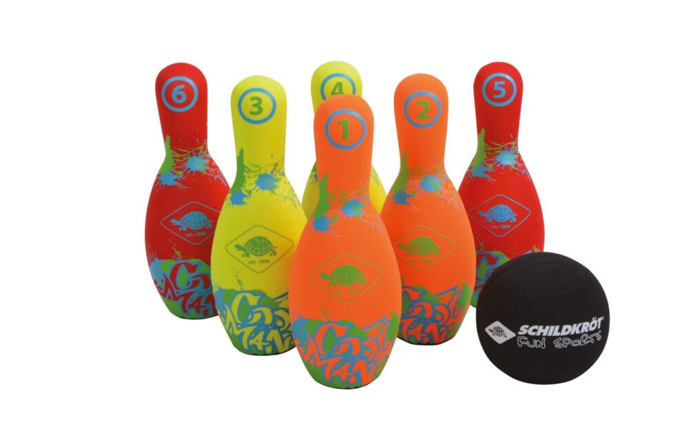 Schildkröt Funsports Badespielzeug "Funsports Beach & Wasserball Neopren Kegel Set", (1 tlg.)