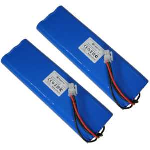 Trade-shop - 2x Premium Ni-MH Akku, 18V / 3300mAh / 59Wh für Husqvarna Automower Rasenroboter Mähroboter G2 (2004-2006) 210C 210AC 220AC 230ACX