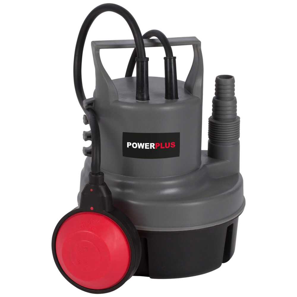 Powerplus Tauchpumpe 200 W Klarwasserpumpe - 3500 L/Stunde