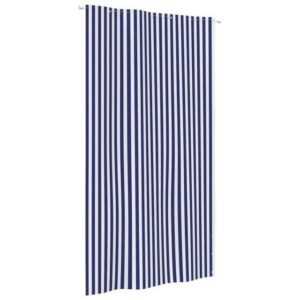 vidaXL Balkonsichtschutz Balkon-Sichtschutz Blau und Weiß 140x240 cm Oxford-Gewebe