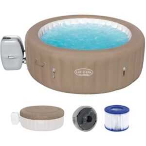 Bestway - lay-z-spa® Whirlpool Palm Springs AirJet™ ø 196 x 71 cm, rund - Beige