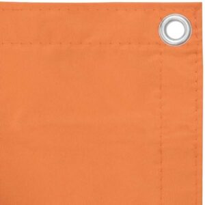 Maison Exclusive - Balkon-Sichtschutz Orange 120x600 cm Oxford-Gewebe - Orange