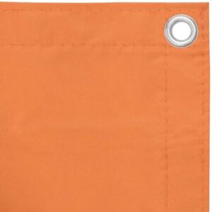 Maison Exclusive - Balkon-Sichtschutz Orange 75x600 cm Oxford-Gewebe - Orange