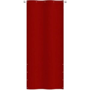 Maison Exclusive - Balkon-Sichtschutz Rot 100x240 cm Oxford-Gewebe - Rot