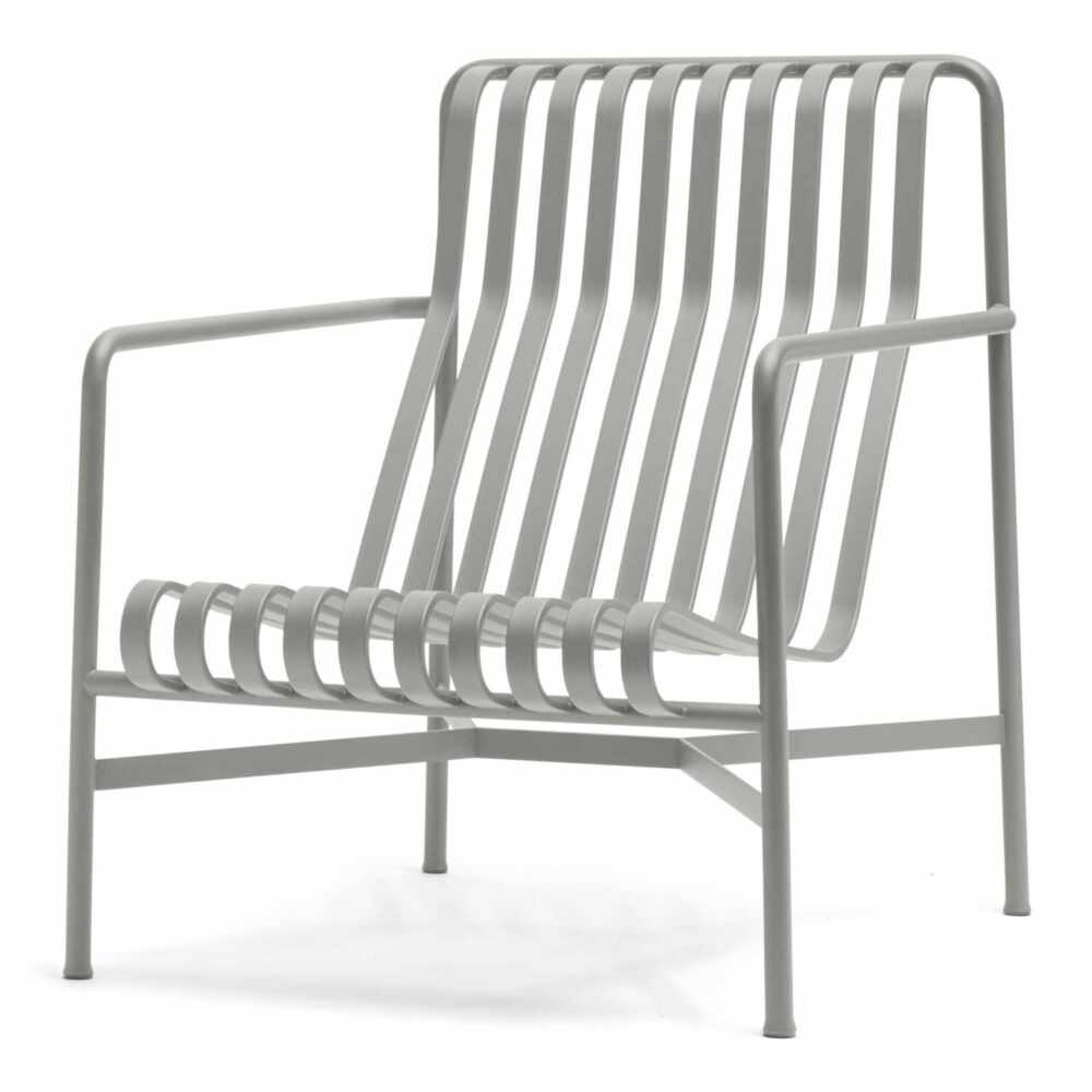 Palissade Lounge Chair High Sessel, Farbe sky grey