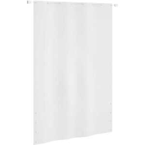 Prolenta Premium - Balkon-Sichtschutz Weiß 160x240 cm Oxford-Gewebe - Weiß