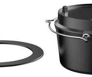 Tepro Kochtopf Guss-Dutch-Oven-Einleger, Gusseisen, BxLxH: 32,5x31x18,4 cm