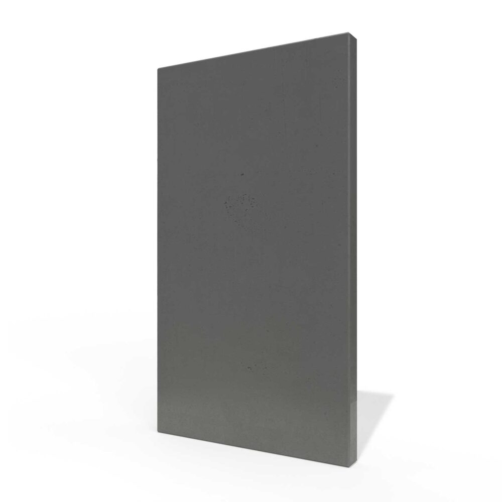 Design Stele - Vintage Anthrazit 1000 mm Breite inkl. Bodenanker 1400 mm 1 Stele