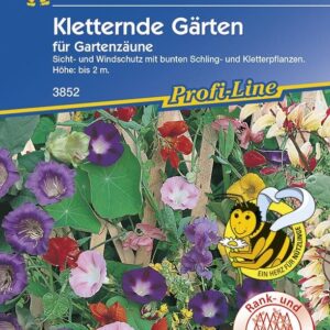 Blumenmischung Kletternde Gärten | attraktive Mischung bunt blühender Schling- und Kletterpflanzen