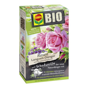 BIO Rosen Langzeit-Dünger mit Schafwolle