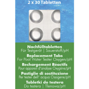 Nachfülltabletten f. Wassertestg. Sauerstoffmeth.