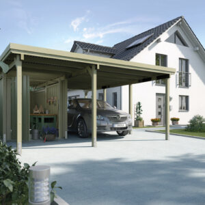 Carport 607 Gr.2 inkl. XL Geräteraum