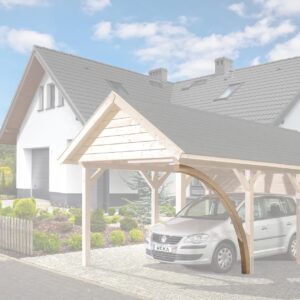 Leimholzrundbogen für Serie 614 und 615 Carport