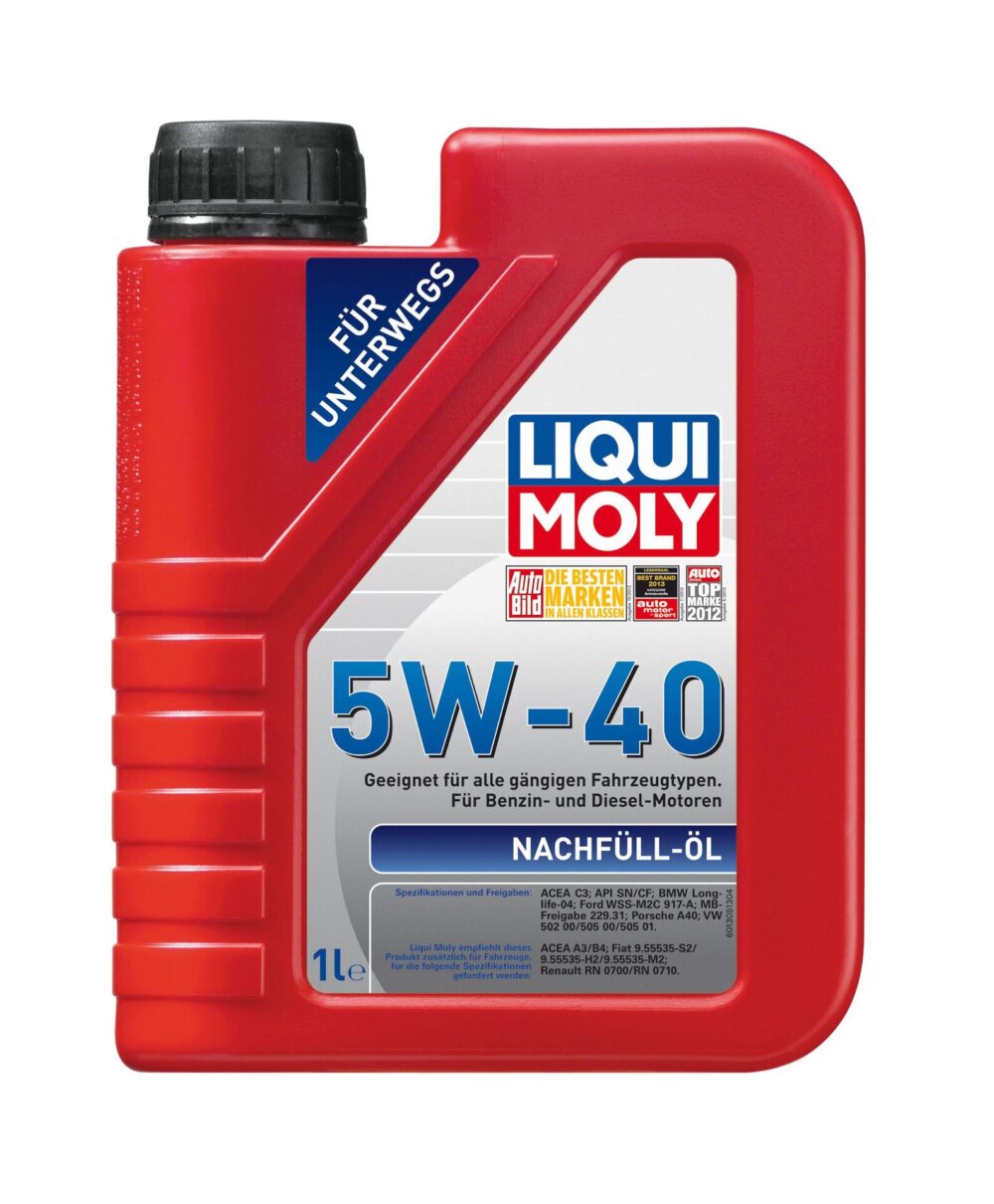 Nachfüll Öl 5 W-40