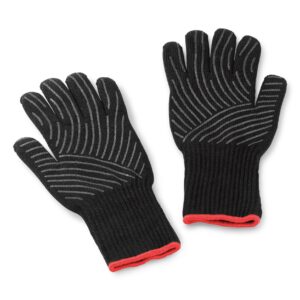 Grillhandschuh-Set aus Kevlar Schwarz