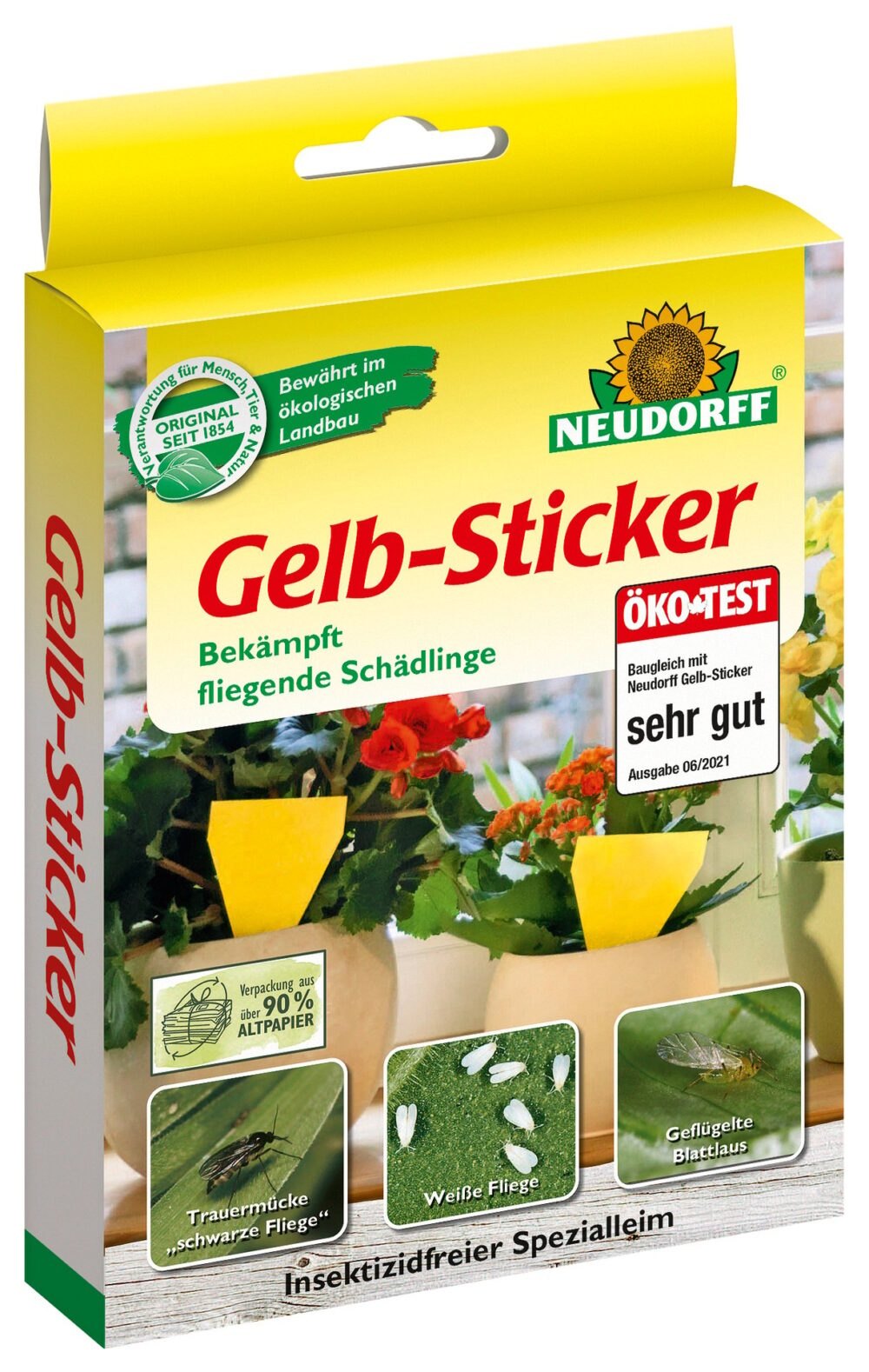 Gelbsticker 10 Stück