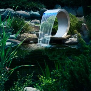 Wasserfall Mamba mit LED