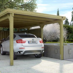 FlachdachEinzelcarport 617