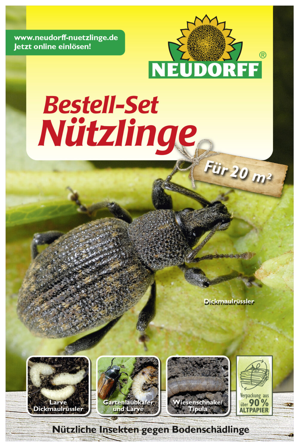 Bestell-Set Nützlinge gegen Bodenschädlinge