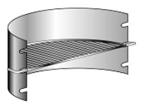 Vogtland Vogtlandgrill - Windschutz und Warmhalterost