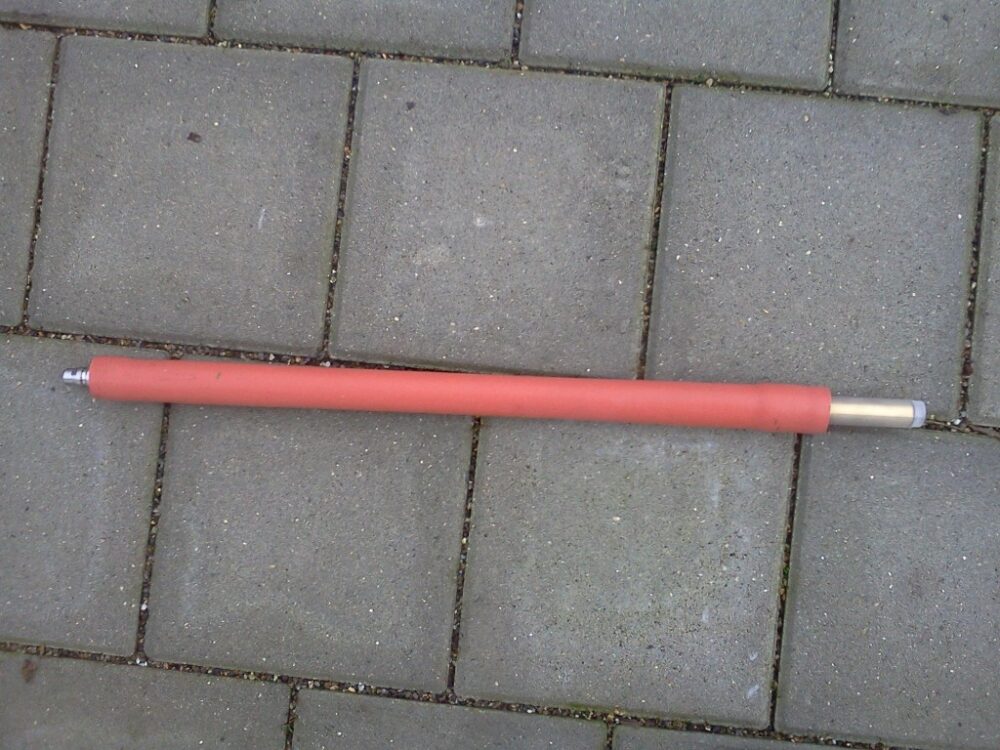 Dampfdüse 450mm lang mit Schnellverschluss Dampfdüse 450mm lang mit Schnellverschluss